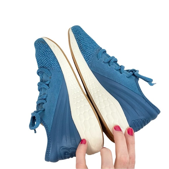 New Balance Fresh Foam Cruz Sneakers Womens 10 Mesh Fabric Teal Blue Like New - Picture 8 of 15